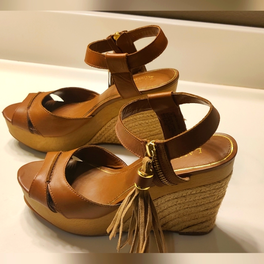 Ralph Lauren Wedges with Tassel